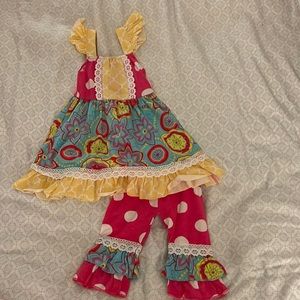 Toddler girls boutique outfit! NWOT!
